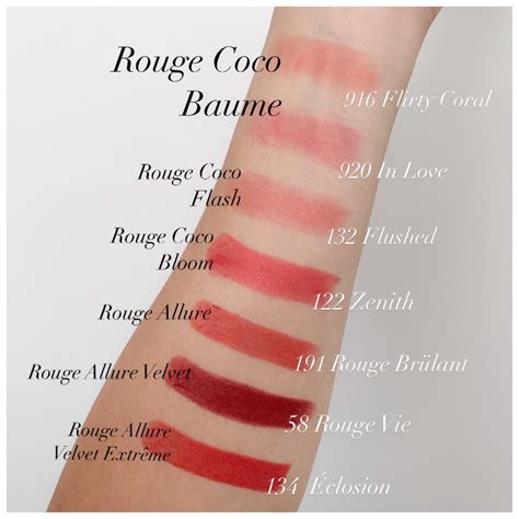 chanel rose coco flash|Chanel coco baume color chart.